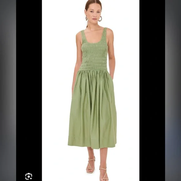 pistola | Dresses | Nwt Pistola Alessia Dress In Sage Green | Poshmark
